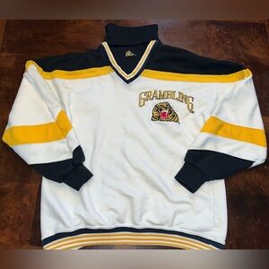 Vintage Giovanni Grambling State University Tigers Turtle Neck Sweater Large 90s